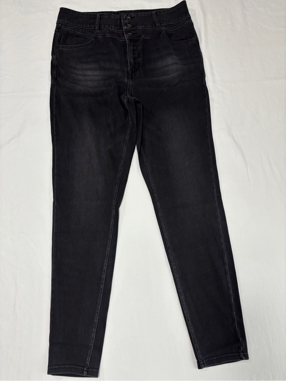 HALARA Black High-Rise Skinny Jeans